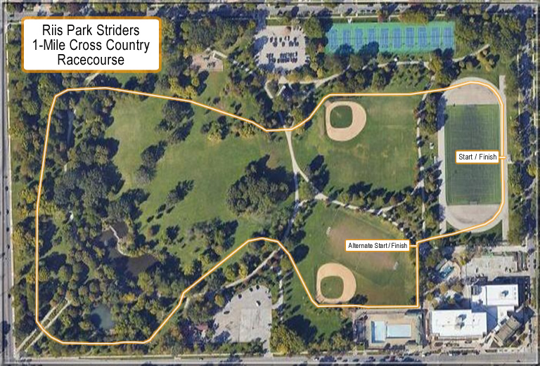 Riis Park Striders Cross-Country Course